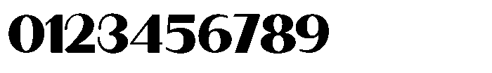 Granvia Ultra Black Semi Expanded Font OTHER CHARS