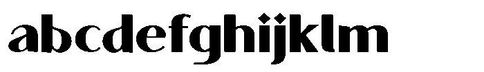 Granvia Ultra Black Semi Expanded FONT