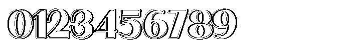 Granvia Ultra Black Shadow 2 Font OTHER CHARS