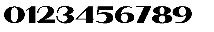 Granvia Ultra Black Ultra Expanded Font OTHER CHARS