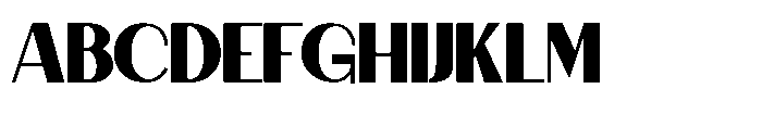 Granvia Ultra Black Font UPPERCASE