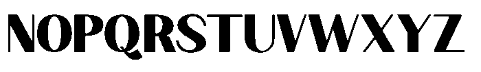 Granvia Ultra Black Font UPPERCASE