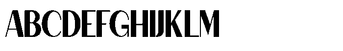 Granvia Ultra Bold Condensed Font UPPERCASE
