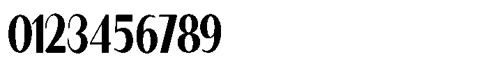 Granvia Ultra Bold Extra Condensed Font OTHER CHARS