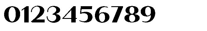 Granvia Ultra Bold Extra Expanded Font OTHER CHARS