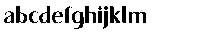Granvia Ultra Bold Semi Condensed FONT