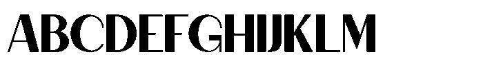 Granvia Ultra Bold Font UPPERCASE