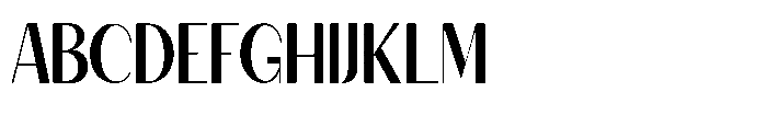 Granvia Ultra Condensed Font UPPERCASE
