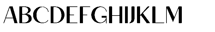 Granvia Ultra Expanded Font UPPERCASE