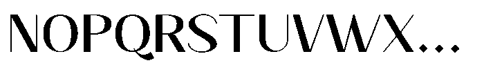 Granvia Ultra Expanded Font UPPERCASE