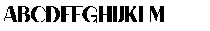 Granvia Ultra Extra Bold Font UPPERCASE