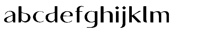 Granvia Ultra Extra Expanded FONT