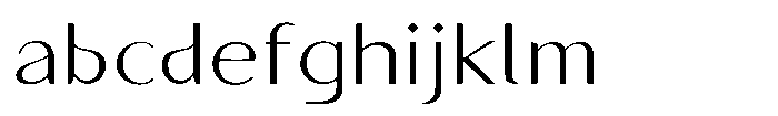 Granvia Ultra Extra Light Expanded FONT