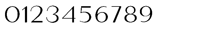 Granvia Ultra Extra Light Extra Expanded Font OTHER CHARS
