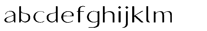 Granvia Ultra Extra Light Extra Expanded FONT