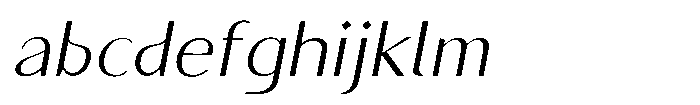 Granvia Ultra Extra Light Italic FONT