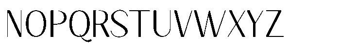Granvia Ultra Extra Light Semi Condensed Font UPPERCASE