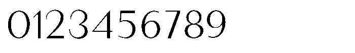 Granvia Ultra Extra Light Semi Expanded Font OTHER CHARS