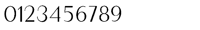 Granvia Ultra Extra Light Font OTHER CHARS