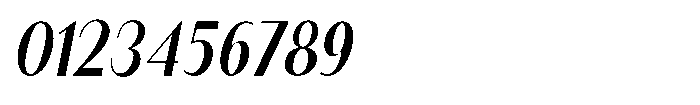 Granvia Ultra Italic Condensed Font OTHER CHARS