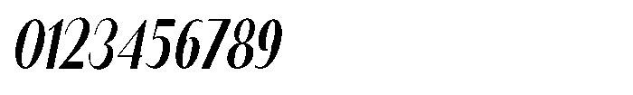 Granvia Ultra Italic Extra Condensed Font OTHER CHARS