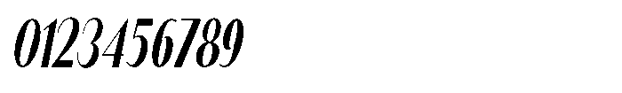 Granvia Ultra Italic Ultra Condensed Font OTHER CHARS