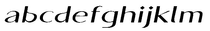Granvia Ultra Italic Ultra Expanded FONT