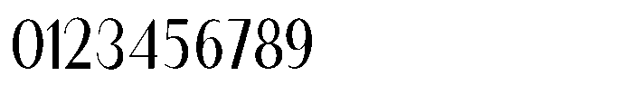 Granvia Ultra Light Condensed Font OTHER CHARS