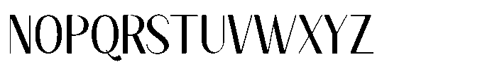 Granvia Ultra Light Condensed Font UPPERCASE