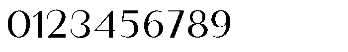 Granvia Ultra Light Expanded Font OTHER CHARS
