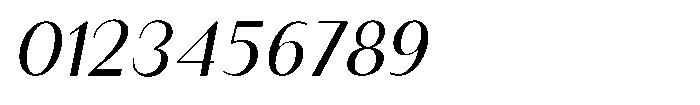 Granvia Ultra Light Italic Font OTHER CHARS