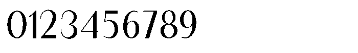 Granvia Ultra Light Semi Condensed Font OTHER CHARS
