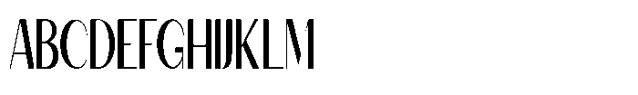 Granvia Ultra Light Ultra Condensed Font UPPERCASE