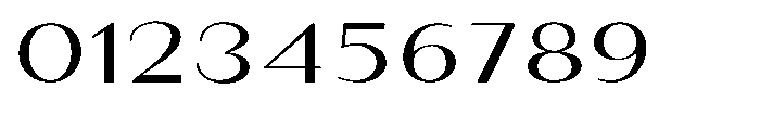Granvia Ultra Light Ultra Expanded Font OTHER CHARS