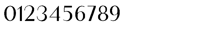Granvia Ultra Light Font OTHER CHARS