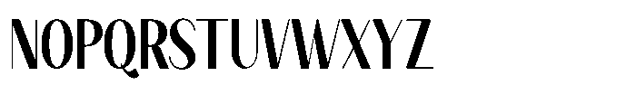 Granvia Ultra Medium Extra Condensed Font UPPERCASE