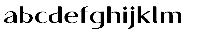 Granvia Ultra Medium Extra Expanded FONT