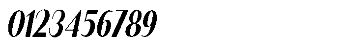 Granvia Ultra Medium Italic Extra Condensed Font OTHER CHARS