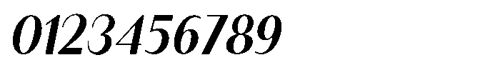 Granvia Ultra Medium Italic Semi Condensed Font OTHER CHARS
