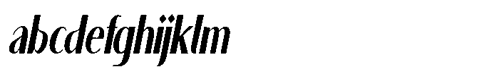 Granvia Ultra Medium Italic Ultra Condensed FONT
