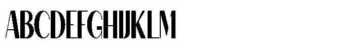 Granvia Ultra Medium Ultra Condensed Font UPPERCASE