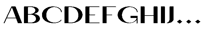 Granvia Ultra Medium Ultra Expanded Font UPPERCASE