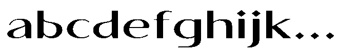 Granvia Ultra Medium Ultra Expanded FONT