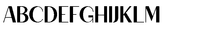 Granvia Ultra Medium Font UPPERCASE
