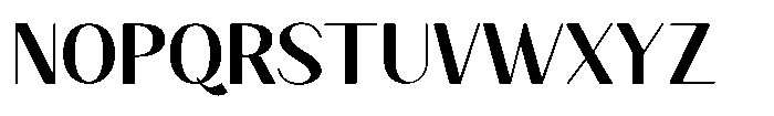Granvia Ultra Medium Font UPPERCASE