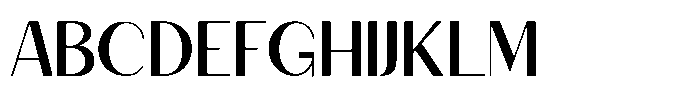 Granvia Ultra Regular Font UPPERCASE