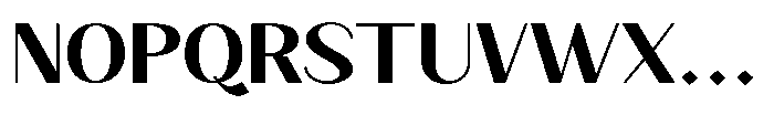 Granvia Ultra Semi Bold Expanded Font UPPERCASE