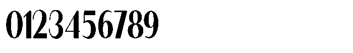 Granvia Ultra Semi Bold Extra Condensed Font OTHER CHARS