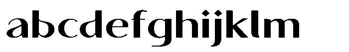 Granvia Ultra Semi Bold Extra Expanded FONT