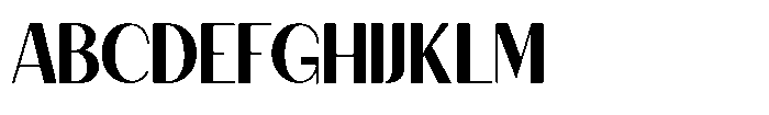 Granvia Ultra Semi Bold Semi Condensed Font UPPERCASE